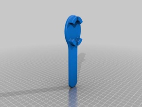 robinet à clé des outils main 3d print model - Mito3D