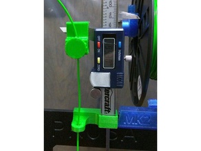 extruder calibration aid improved prusa i3 3d printing tests mk2 3d print model - Mito3D