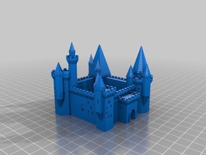 killer castle buildings & structures customized 3d print model - Mito3D
