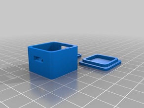 gabinete micro usb liion lipoly cargador en blanco la electrónica 3d print model - Mito3D