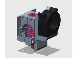 da vinci 10 pro drop-in e3d de montaje del ventilador refrigeración Impresora 3d las piezas davinci 3d print model - Mito3D