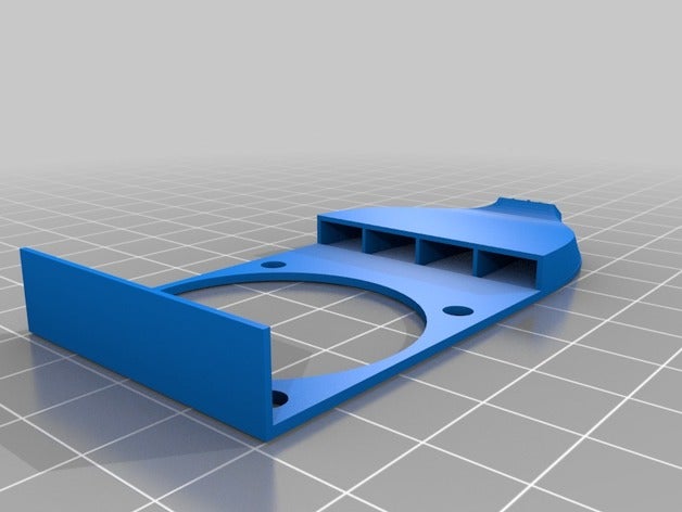renkforce rf100 fan duct 3d printer accessories 3D print model - Mito3D