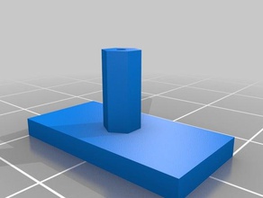 1 mm de l'impasse passe-temps personnalisé 3d print model - Mito3D