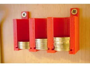 personalizável forint hungarian a moeda de titular recipientes o da 3d print model - Mito3D
