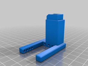 bigfoot v2 fan anet a6 3d printer parts 3d print model - Mito3D
