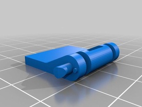 keyboard leg foot - spare part wt replacement parts created freecad feet made wintech 3d print model - Mito3D