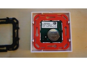 somfy smoove plaque de fixation les pièces rechange 3d print model - Mito3D