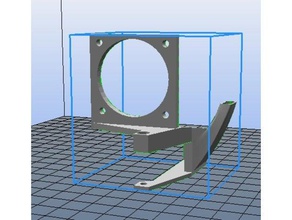 flsun cube-Lüfter 3d-Drucker Teile cube 3d print model - Mito3D