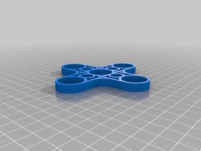 einfach zappeln spinner frame v2 diy fidget hand hand-spinner 3d print model - Mito3D