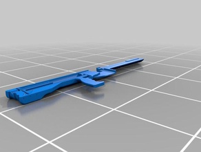 lança de alta-volume nerf blaster mecânico brinquedos 3d print model - Mito3D