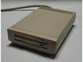 amiga a1012 double floppy computer a1011 drive 3d print model - Mito3D