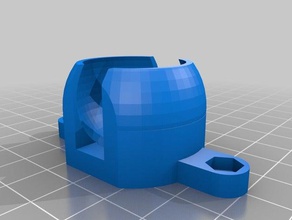 topu dayanıklı bağlantı teker rulman Robotik özelleştirilmiş 3d print model - Mito3D