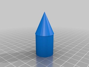 punta ombrellone 3d-drucken 3d print model - Mito3D