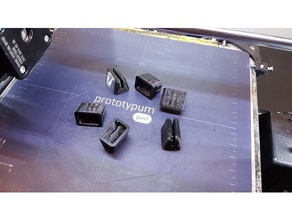 vibration dampers feet wanhao duplicator i3 3d printer accessories anti ninjaflex 3d print model - Mito3D