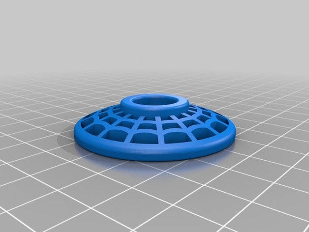 tela de araña pezón anillo escudo la joyería protector web 3D print model - Mito3D