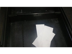 holder office drawer stock bracket 3d print model - Mito3D