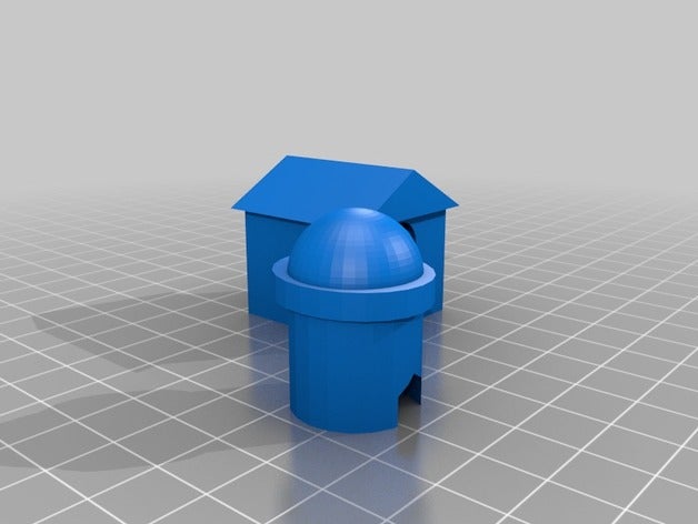 Scheune Haus 3d-drucken 3D print model - Mito3D