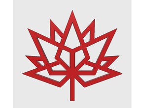 Kanada 150-Jahr-Jubiläum commemorative pin - Zubehör canada150 Kanada-Tag Mode Mode-Accessoires der maple leaf 3d print model - Mito3D