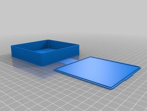 meine individuelle Fall rechteckig Container kundengebundene 3d print model - Mito3D