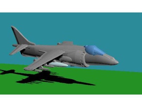 harrier 144 fow toys & games 3d print model - Mito3D