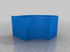 spingere il cassetto in plastica 90' hobby su misura 3d print model - Mito3D