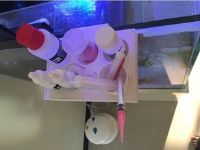 akvaryum kutu balık tankı aksesuarları evcil hayvan 3d print model - Mito3D