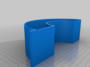 spingere il cassetto in plastica 180' hobby su misura 3d print model - Mito3D