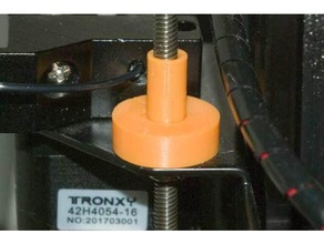 two-part filament protector tronxy x1 3d printer accessories 3d print model - Mito3D