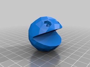 pac man esculturas 3d print model - Mito3D