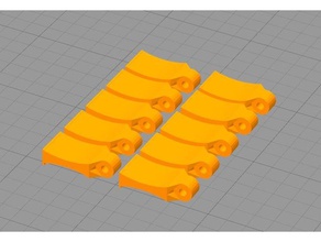 rc-Karosserie-pin-pull-tabs Spielzeug & Spiele Körper clip-pull-tabs Fernbedienung gesteuert 3d print model - Mito3D