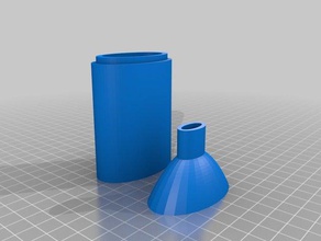 spacer inhalatör astım inhaler 3d print model - Mito3D