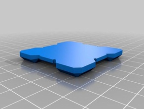 ponderado cubo del compañero cuadro corregido corazones juegos de video 3d print model - Mito3D