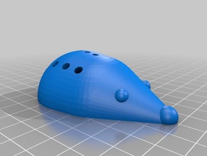 hedgehog office pencil holder scalable 3d print model - Mito3D