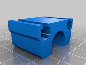 mp seleccione mini v2 reemplazo de bloque cojinete y el eje Impresora 3d las piezas rodamientos titular rodamiento 3d print model - Mito3D