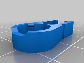 magnet-Halter Hydraulik-ebrake bbs02 bbshd diy 3d print model - Mito3D