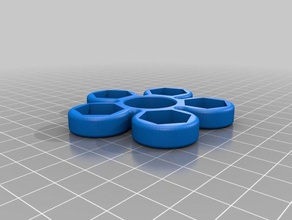micro 5 fidget spinner toys & games 3d print model - Mito3D
