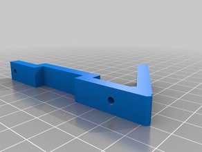 lcd mount table parts 3d print model - Mito3D