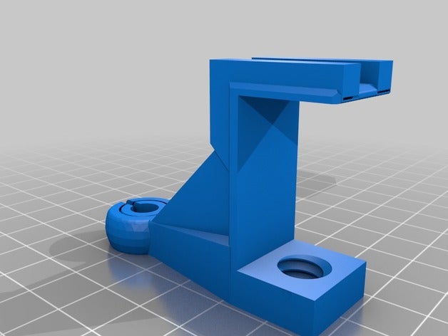 guide adjustable clamp 3d printer accessories anet a8 filament 3D print model - Mito3D