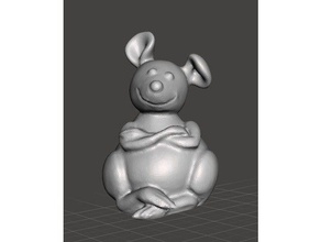 Maus moneybox Container 3d print model - Mito3D