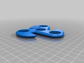 fidget spinner reaper design 3d printing hand toy 3d print model - Mito3D