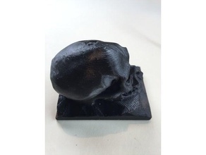 mexicano del cráneo las esculturas el 3d print model - Mito3D