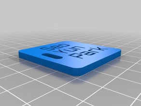 seo yun organización personalizado 3d print model - Mito3D