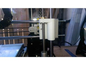 anet a8 x-Achse Riemenspanner 3d Drucker Zubehör 3d print model - Mito3D
