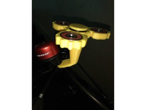 fidget spinner bike holder bells 3d printing 3d print model - Mito3D
