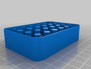 batterybox 4x6 lid 30mm containers customized 3d print model - Mito3D