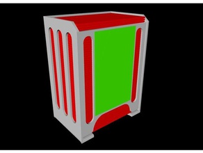 koolaid-Paket rack koolaid storage syrus54 Wand 3d print model - Mito3D