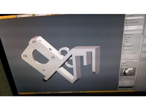 soporte para bowden anet a8 3d yazıcı parçaları alanında nema17 3d print model - Mito3D