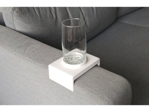 sofa cup holder kitchen & dining drink easy print fun gadgets tool 3d print model - Mito3D