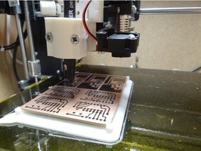 prusa pcb factory draw drill pcbs electronics holder 3d print model - Mito3D