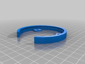 prusa i3 anillo de led mk8 titular La impresión en 3d 3d print model - Mito3D